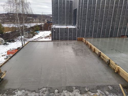 Kiesbett Fundament